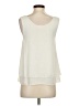 Joe Fresh 100% Polyester Ivory Sleeveless Blouse Size S - photo 2