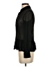 Theory 100% Silk Black Blouse Size 0 - photo 5
