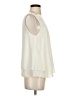 Joe Fresh 100% Polyester Ivory Sleeveless Blouse Size S - photo 4