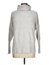 Ann Taylor LOFT Outlet Silver Turtleneck Sweater Size L - photo 1