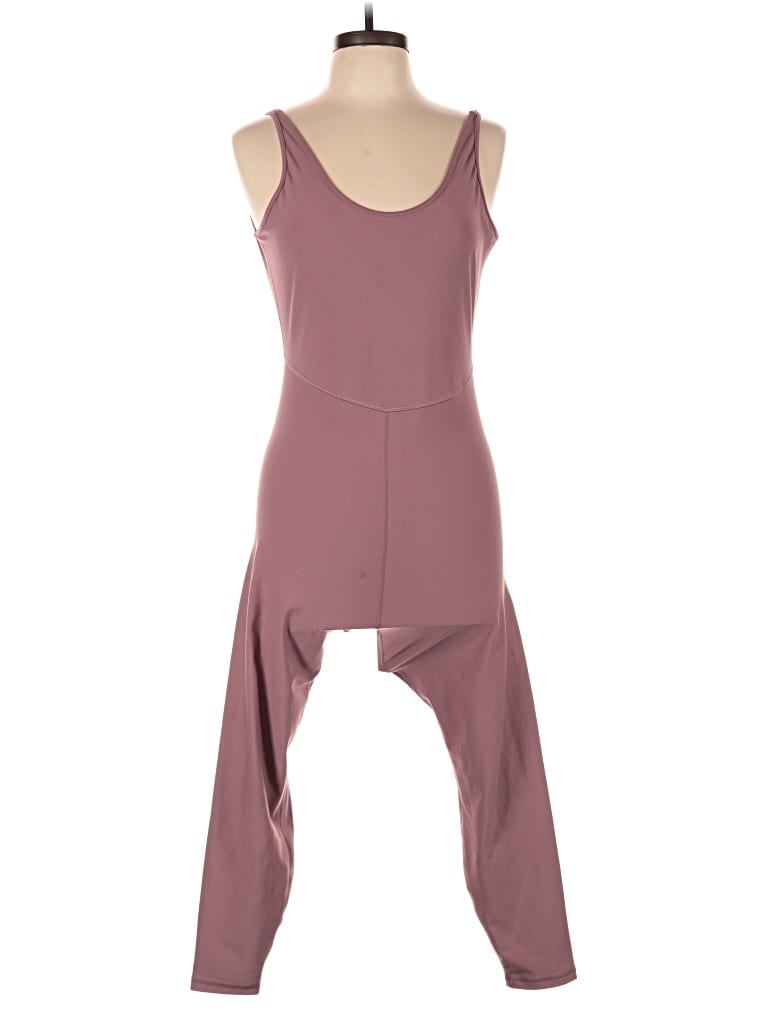 Pre-owned Active Jumpsuit In Burgundy