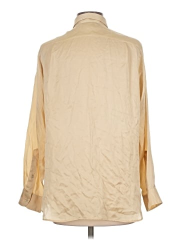 Ines de la Fressange for Uniqlo Long Sleeve Silk Top (view 2)
