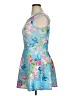 Angels Tropical Blue Cocktail Dress Size 16 - photo 5