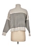 MNG Stripes Gray Turtleneck Sweater Size M - photo 2