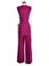 Express Solid Purple Jumpsuit Size M - photo 2