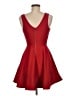 Lulus Solid Red Cocktail Dress Size M - photo 2