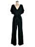 Eliza J Solid Green Jumpsuit Size 8 - photo 1