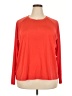 Real Essentials Red Long Sleeve Top Size 2X - photo 1
