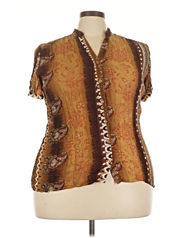DressBarn Short Sleeve Blouse (view 1)