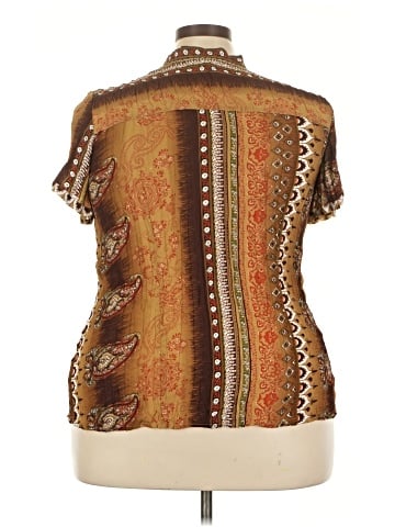 DressBarn Short Sleeve Blouse (view 2)