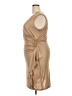Scarlett Nite Tan Cocktail Dress Size 18 - photo 5