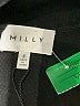 Milly Solid Black Cocktail Dress Size S - photo 7
