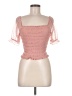 Ambiance 100% Rayon Pink Short Sleeve Top Size M - photo 1