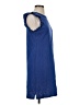 Universal Thread 100% Cotton Solid Blue Casual Dress Size S - photo 4