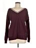 we wander Burgundy Pullover Sweater Size M - photo 1