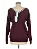 we wander Burgundy Pullover Sweater Size M - photo 2