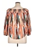 Shein Curve 100% Polyester Orange 3/4 Sleeve Blouse Size 12 Plus (0) - photo 2