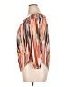 Shein Curve 100% Polyester Orange 3/4 Sleeve Blouse Size 12 Plus (0) - photo 5