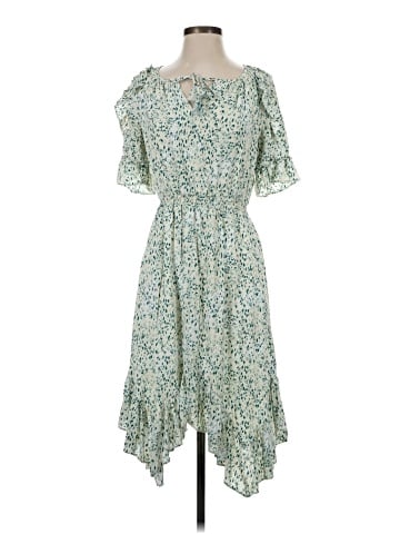 Kaari Blue Casual Dress (view 1)