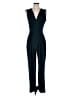 Zara Solid Teal Jumpsuit Size S - photo 1
