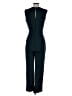 Zara Solid Teal Jumpsuit Size S - photo 2