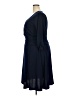 NY Collection Solid Blue Casual Dress Size 2X - photo 5