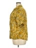 Unbranded 100% Polyester Floral Yellow Short Sleeve Blouse Size 2X - photo 5