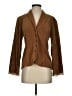 J.Jill 100% Rayon Brown Blazer Size 4 - photo 1