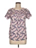 Talbots 100% Cotton Pink Short Sleeve Blouse Size 6 - photo 1