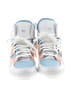 Adidas Color Block White Blue Sneakers Size 6 - photo 2