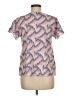 Talbots 100% Cotton Pink Short Sleeve Blouse Size 6 - photo 2
