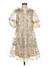 Current Air Paisley Ivory Cocktail Dress Size S - photo 1