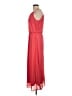 Chloe+Rene 100% Polyester Solid Red Casual Dress Size S - photo 5
