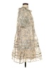 Current Air Paisley Ivory Cocktail Dress Size S - photo 4