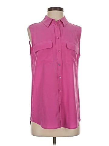 Equipment Sleeveless Silk Top (view 1)