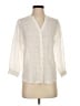 J. McLaughlin Ivory 3/4 Sleeve Blouse Size XS - photo 1
