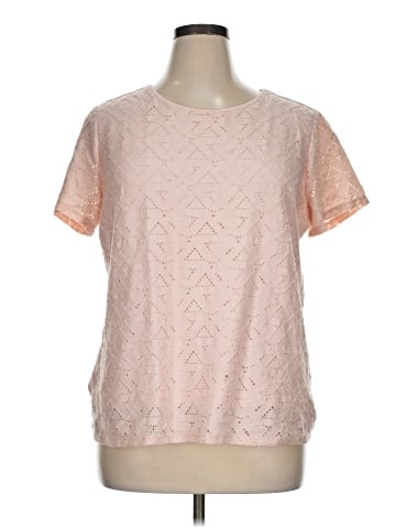Liz Claiborne Short Sleeve Top (view 1)