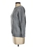 Chinti & Parker 100% Merino Wool Chevron-herringbone Gray Wool Pullover Sweater Size S - photo 5