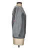 Chinti & Parker 100% Merino Wool Chevron-herringbone Gray Wool Pullover Sweater Size S - photo 4