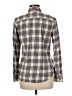 Eddie Bauer 100% Cotton Plaid Gray Long Sleeve Button-Down Shirt Size M - photo 2
