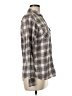 Eddie Bauer 100% Cotton Plaid Gray Long Sleeve Button-Down Shirt Size M - photo 4