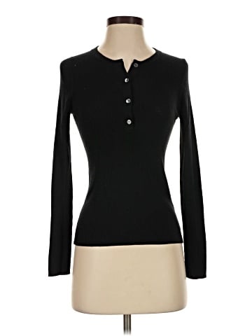 Nili Lotan Long Sleeve Polo (view 1)