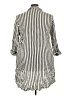 BoHo Me Gray 3/4 Sleeve Button-Down Shirt Size 3X - photo 2