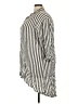 BoHo Me Gray 3/4 Sleeve Button-Down Shirt Size 3X - photo 5