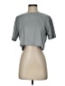 Shein Gray Short Sleeve Turtleneck Size S - photo 1