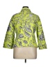 Patty Kim NewYork 100% Polyester Paisley Green Jacket Size XL - photo 2