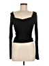 Unbranded Black Long Sleeve Top Size M (estimated) - photo 1