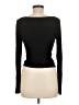 Unbranded Black Long Sleeve Top Size M (estimated) - photo 2