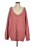 Free People Red Pullover Sweater Size S - photo 1