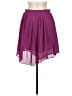 Millau 100% Polyester Color Block Purple Casual Skirt Size M - photo 2